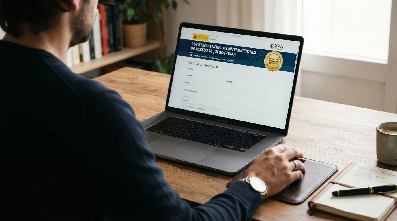 El portal de acceso al Registro General de Interdicciones de Acceso al Juego en la web de la DGOJ