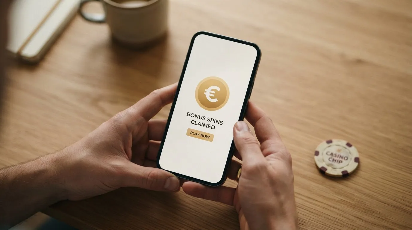 Imagen promocional de una slot con el texto «sin requisitos de apuesta» destacado