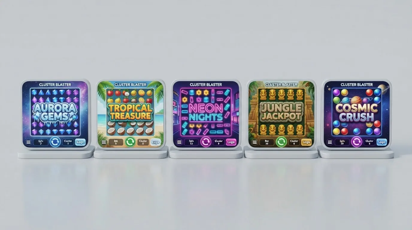 Composición con las cinco portadas oficiales de Sweet Bonanza: original, 1000, Super Scatter, Xmas y Candyland
